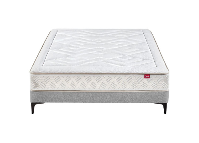 ENSEMBLE MATELAS GEOMIS_SOMMIER NOYER