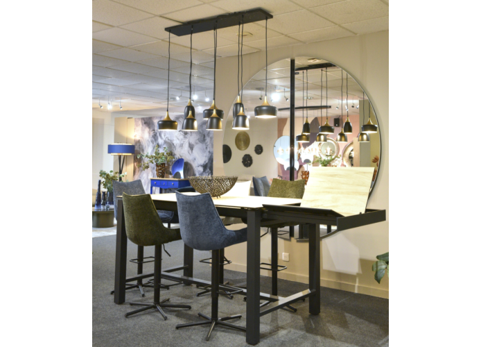 Miroir LUNA BLACK ROUND