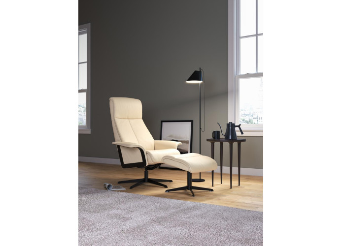 Fauteuil et repose pieds