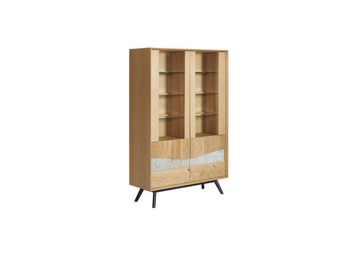 Bibliothèque vitrine ALPHA