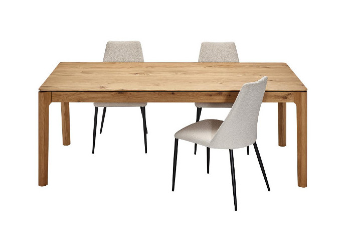 Table de repas L160 1 allonge de 80 cm