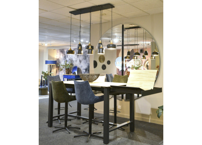 Miroir LUNA BLACK ROUND
