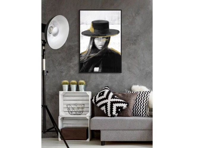 Tableau FEMME ENIGMATIQUE